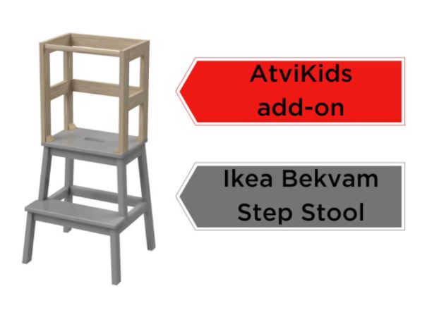 Ikea bekvam learning online tower